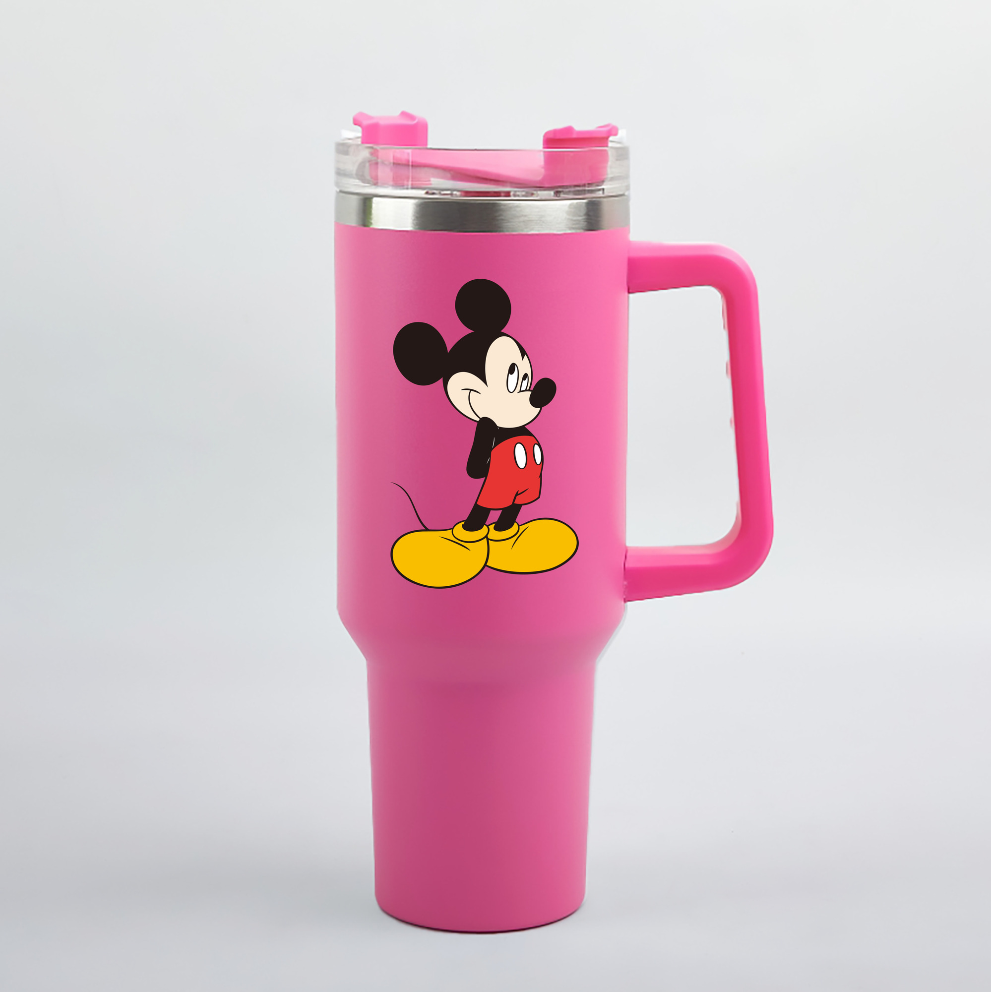 （画像用） ミッキーマウス Mickey Mouse 1200mL車用タンブラー（カラープリント）